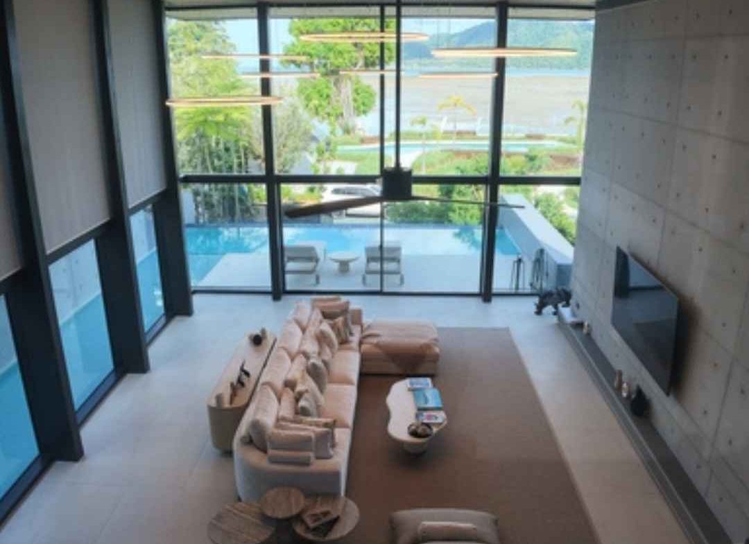 4 Bedroom Panoramic Sea View Pool Villa in Rawai