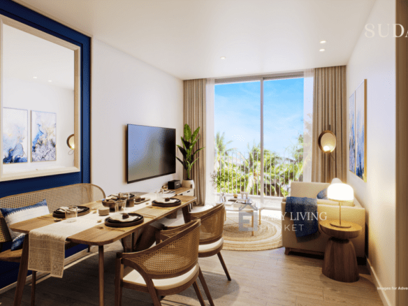 1 – Bedroom Seaside Serenity: Modern Condo Living in Bangtao