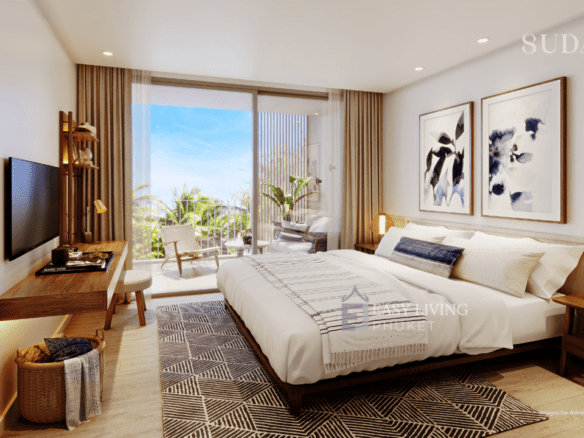 1 – Bedroom Seaside Serenity: Modern Condo Living in Bangtao