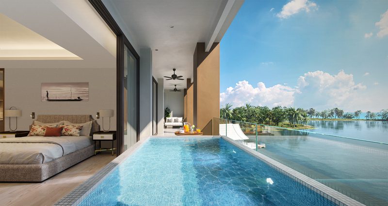 2 Bedroom Penthouse with Private Pool in Laguna Phuket