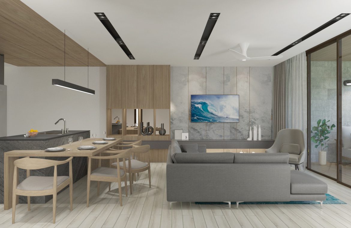 2 Bedroom Condominium with Pool Access in Choeng Thale, Phuket