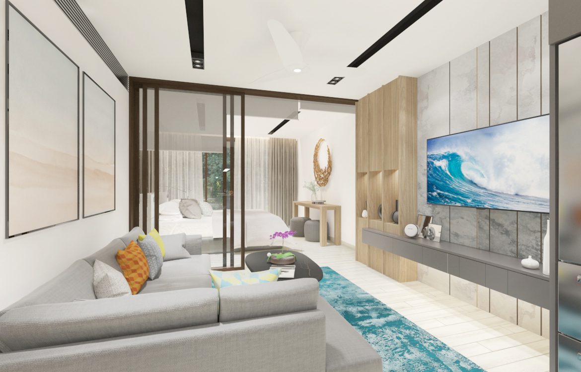 2 Bedroom Condominium with Pool Access in Choeng Thale, Phuket