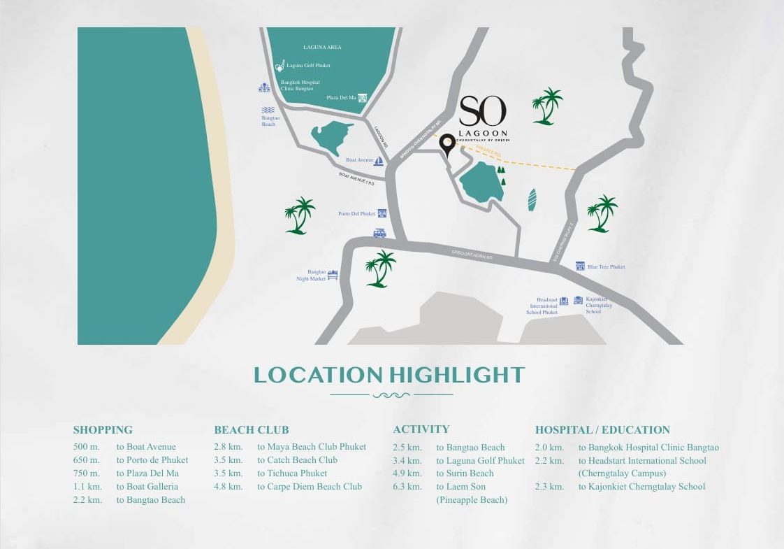 So Lagoon Condo in Cherngtalay – 2 Bedroom