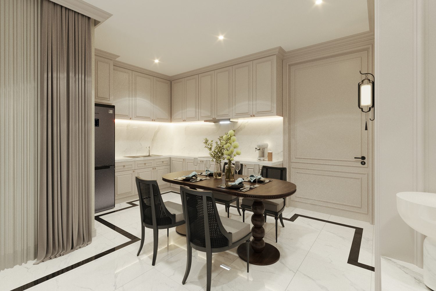 2S-Pantry 2-Bedroom Condominium in Pasak Soi 8