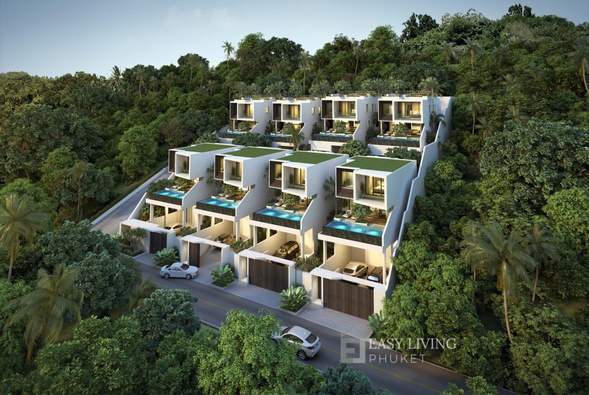 3 – Bedroom Maison Sky Villas in Sakhu, Thalang