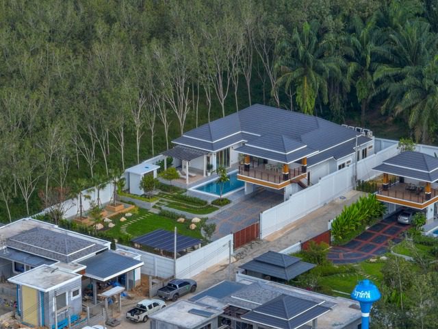 3 Bedroom Pool Villa with Mountain Views in Krabi