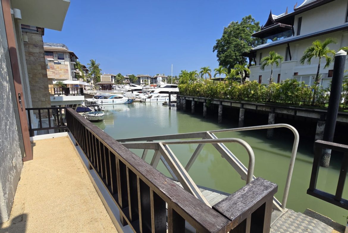 4 Bedroom Waterfront Duplex Condo with Private Yacht Berth in Phuket