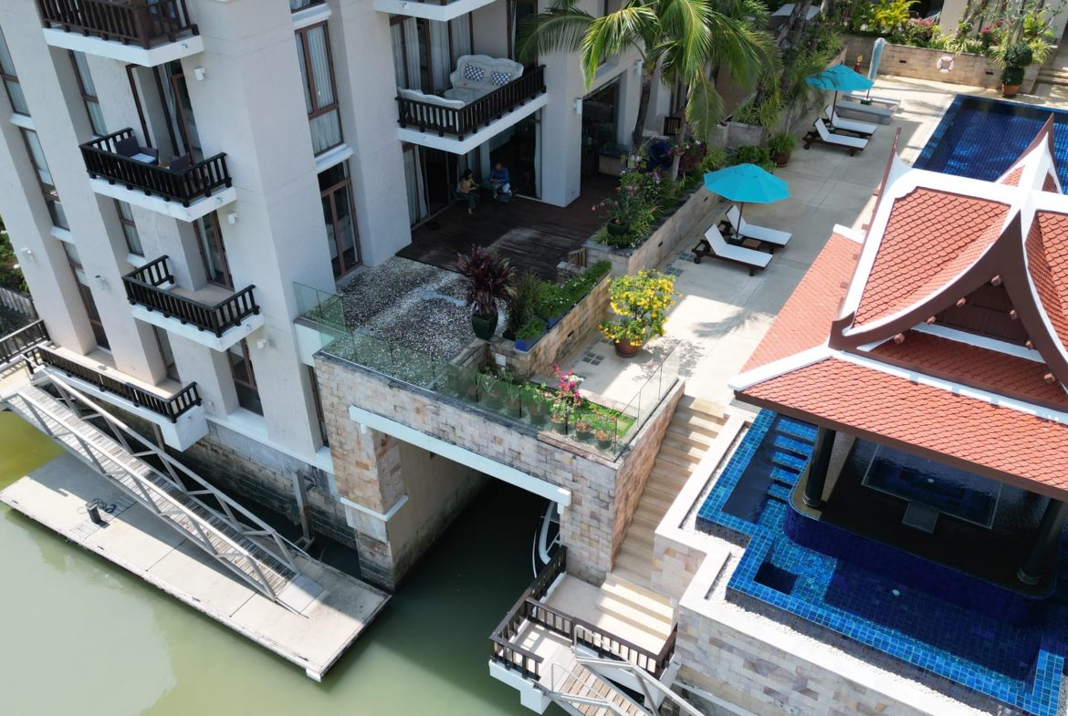 4 Bedroom Waterfront Duplex Condo with Private Yacht Berth in Phuket