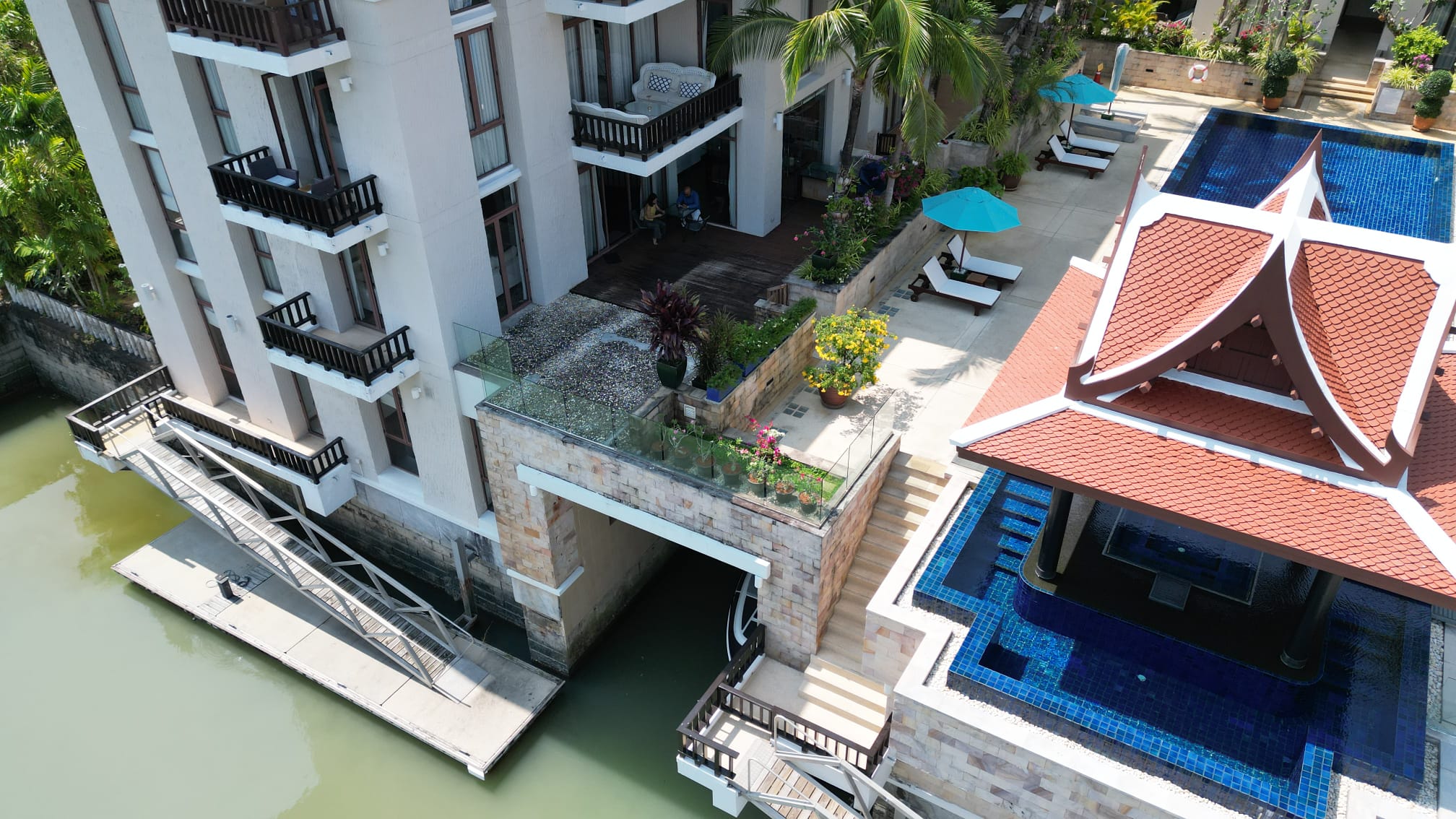 4 Bedroom Waterfront Duplex Condo with Private Yacht Berth in Phuket