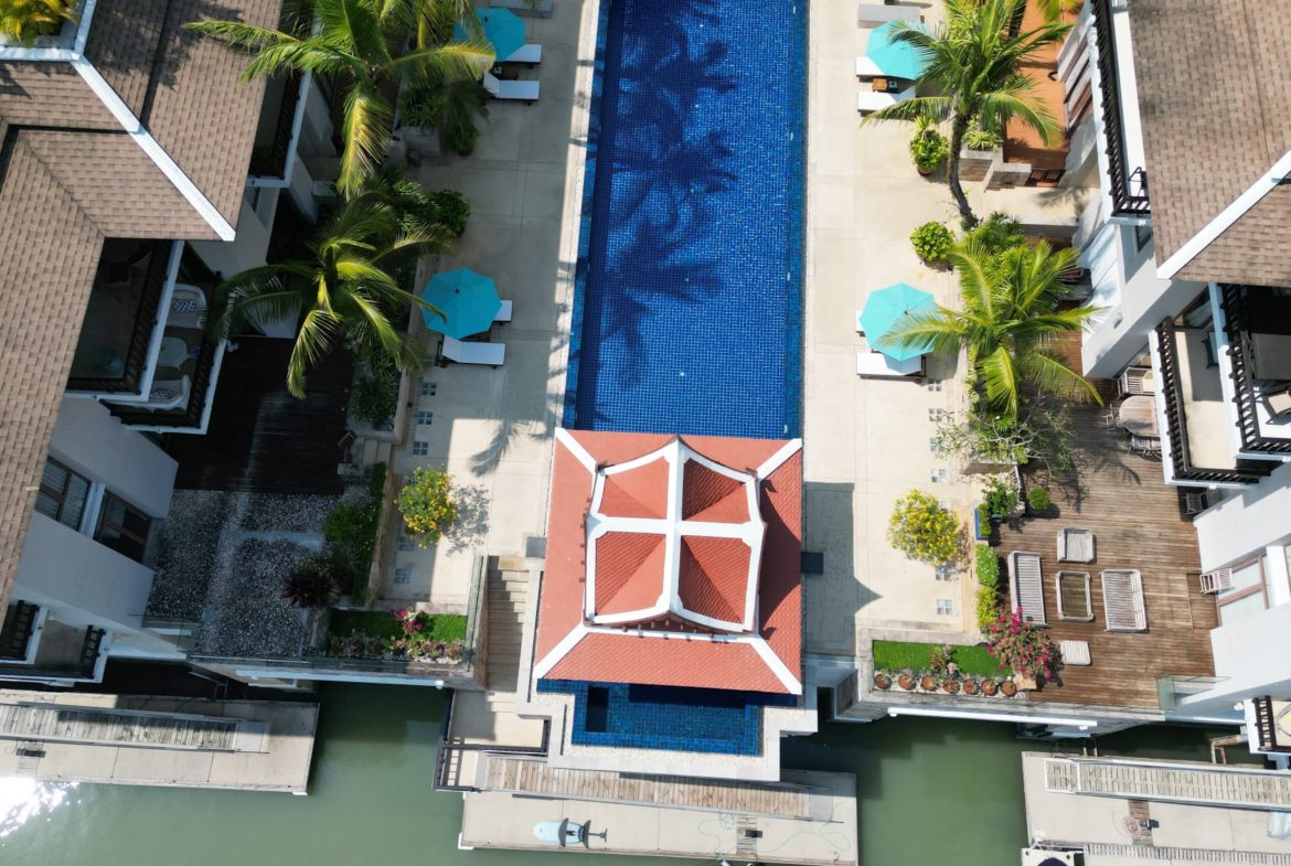 4 Bedroom Waterfront Duplex Condo with Private Yacht Berth in Phuket