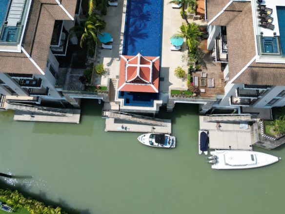 4 Bedroom Waterfront Duplex Condo with Private Yacht Berth in Phuket