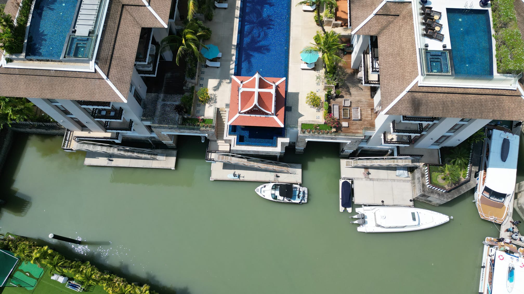 4 Bedroom Waterfront Duplex Condo with Private Yacht Berth in Phuket