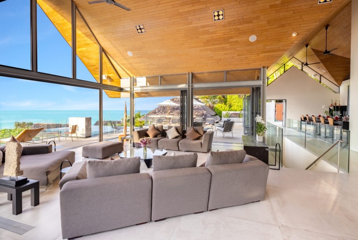 5-Bedroom Villa with Panoramic Ocean Views