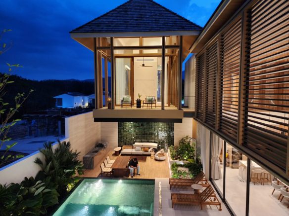 5-Bedroom Modern Pool Villa in Cherngtalay, Phuket