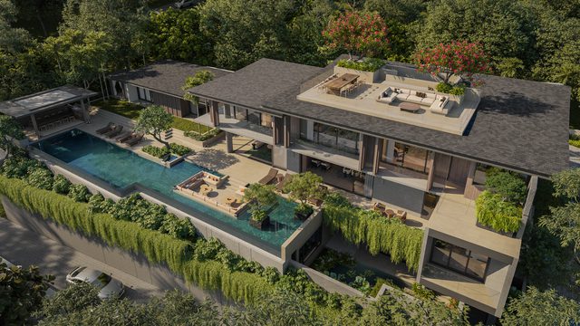 5+1 Bedroom Luxury Wellness Villa in Layan