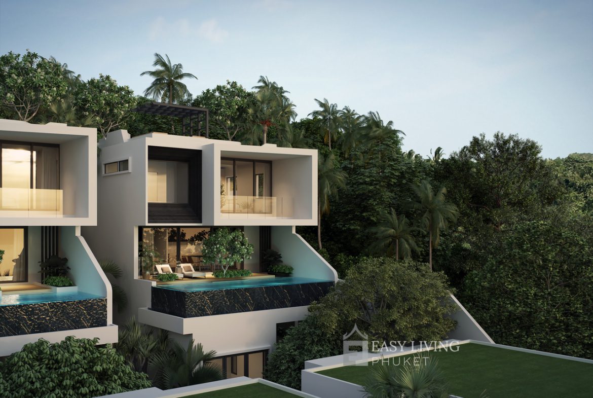 3 – Bedroom Maison Sky Villas in Sakhu, Thalang
