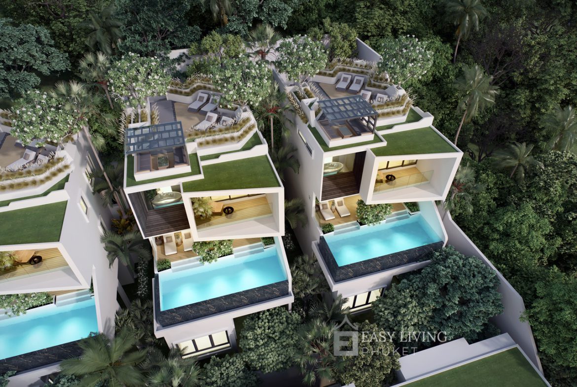 3 – Bedroom Maison Sky Villas in Sakhu, Thalang