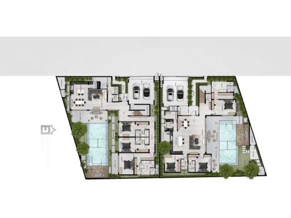 4 – Bedroom Adamantia Villas, Bangjo