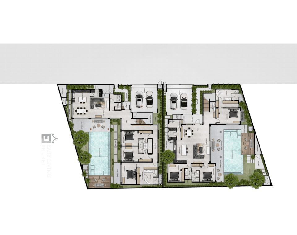 4 – Bedroom Adamantia Villas, Bangjo