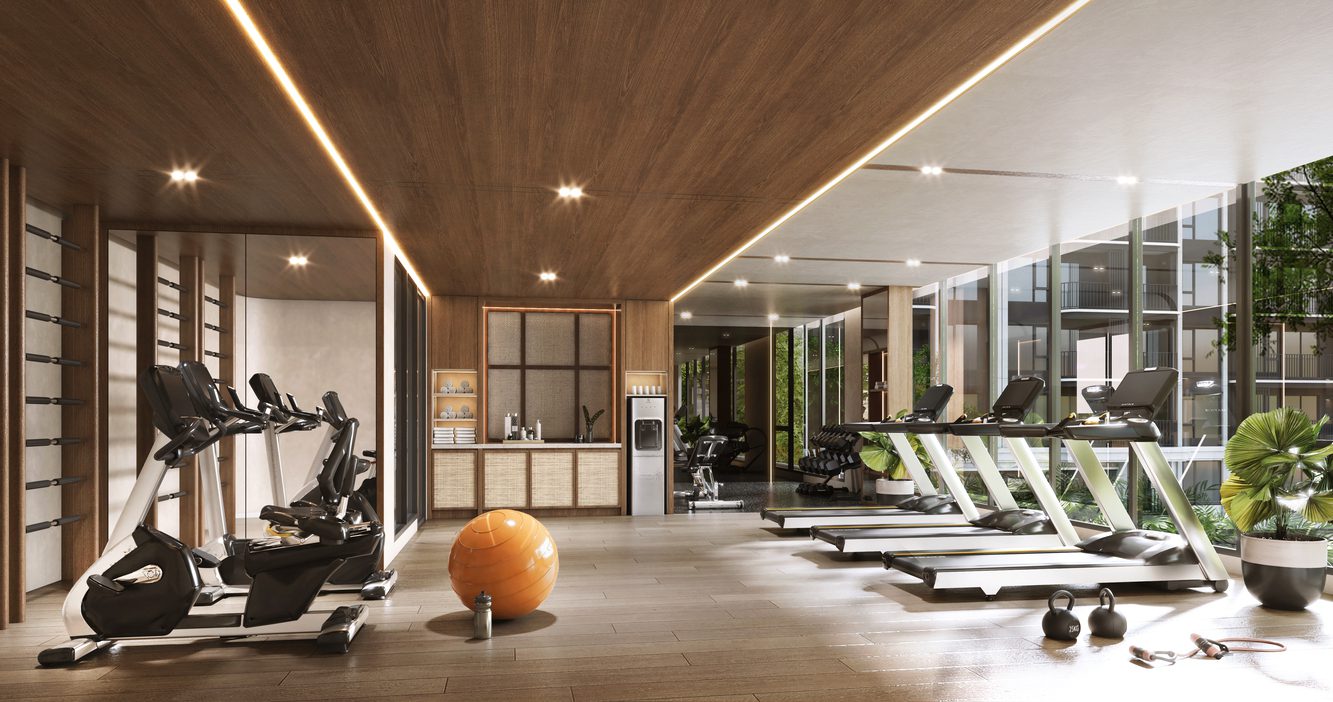 Active Gym Smart Living Suite (1-Bedroom) – Origin Place Centre Phuket