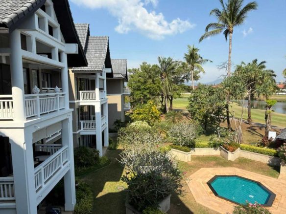 2 Bedroom Golf View Condo in Laguna Phuket Near Bang Tao Beach