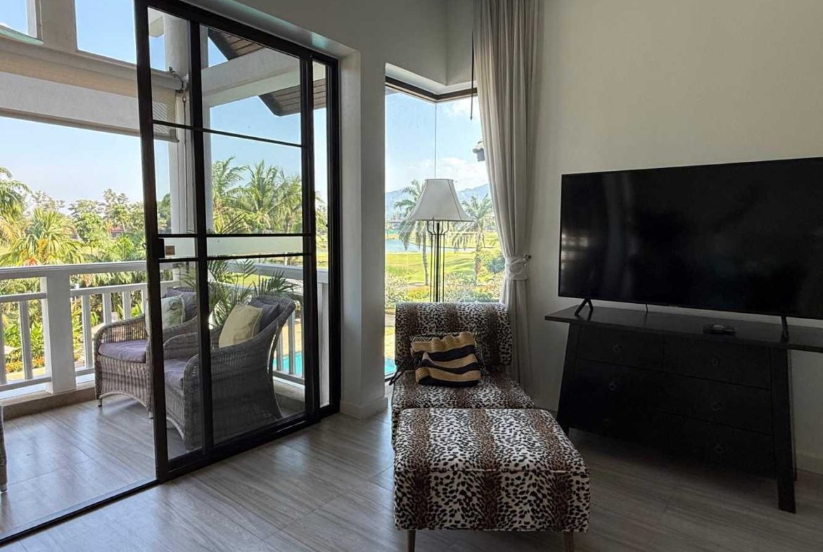 2 Bedroom Golf View Condo in Laguna Phuket Near Bang Tao Beach
