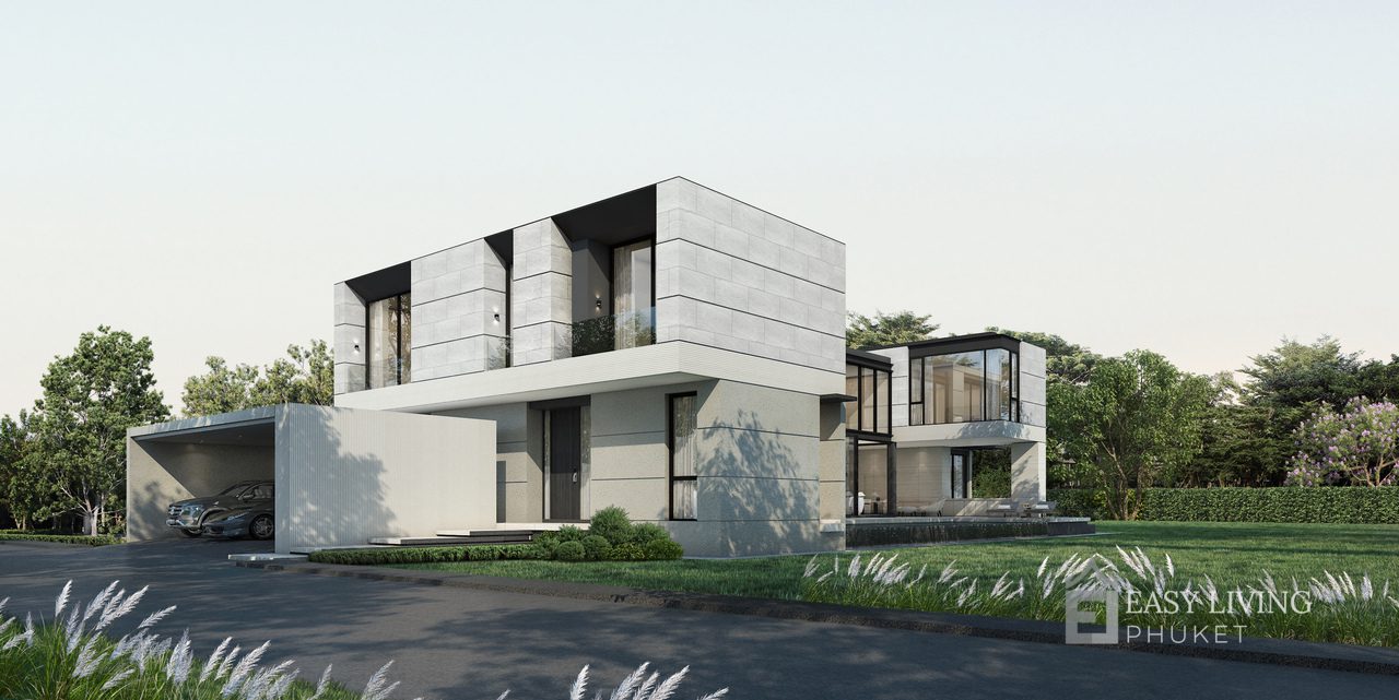 ESide view.resized 5-Bedroom 2 Storey Exquisite Luxury Estate: Your Oasis in Chalong, Phuket