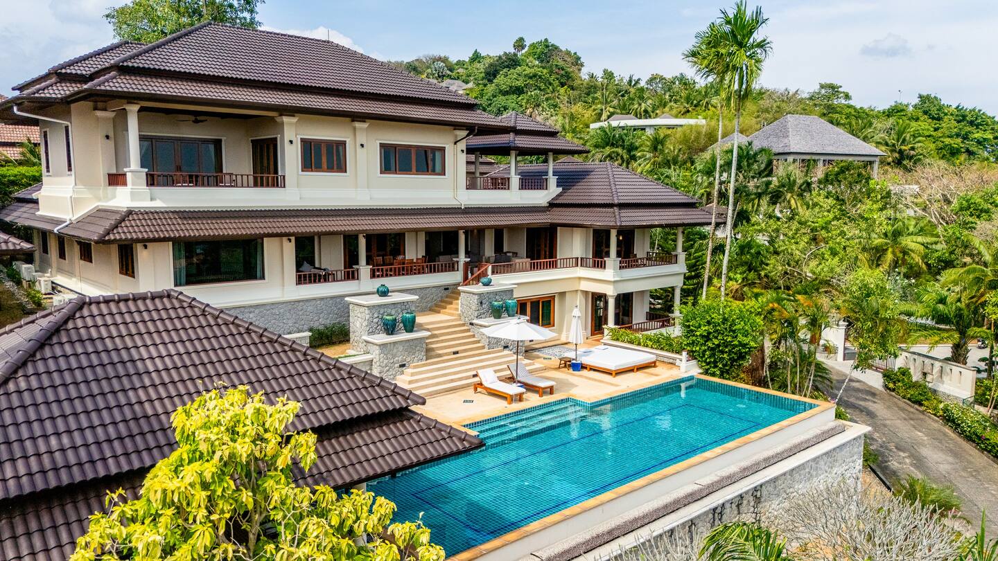 Lakewood hills Villa 8 – Easy living Phuket2 5 Bedroom Luxury Hillside Villa in Laguna