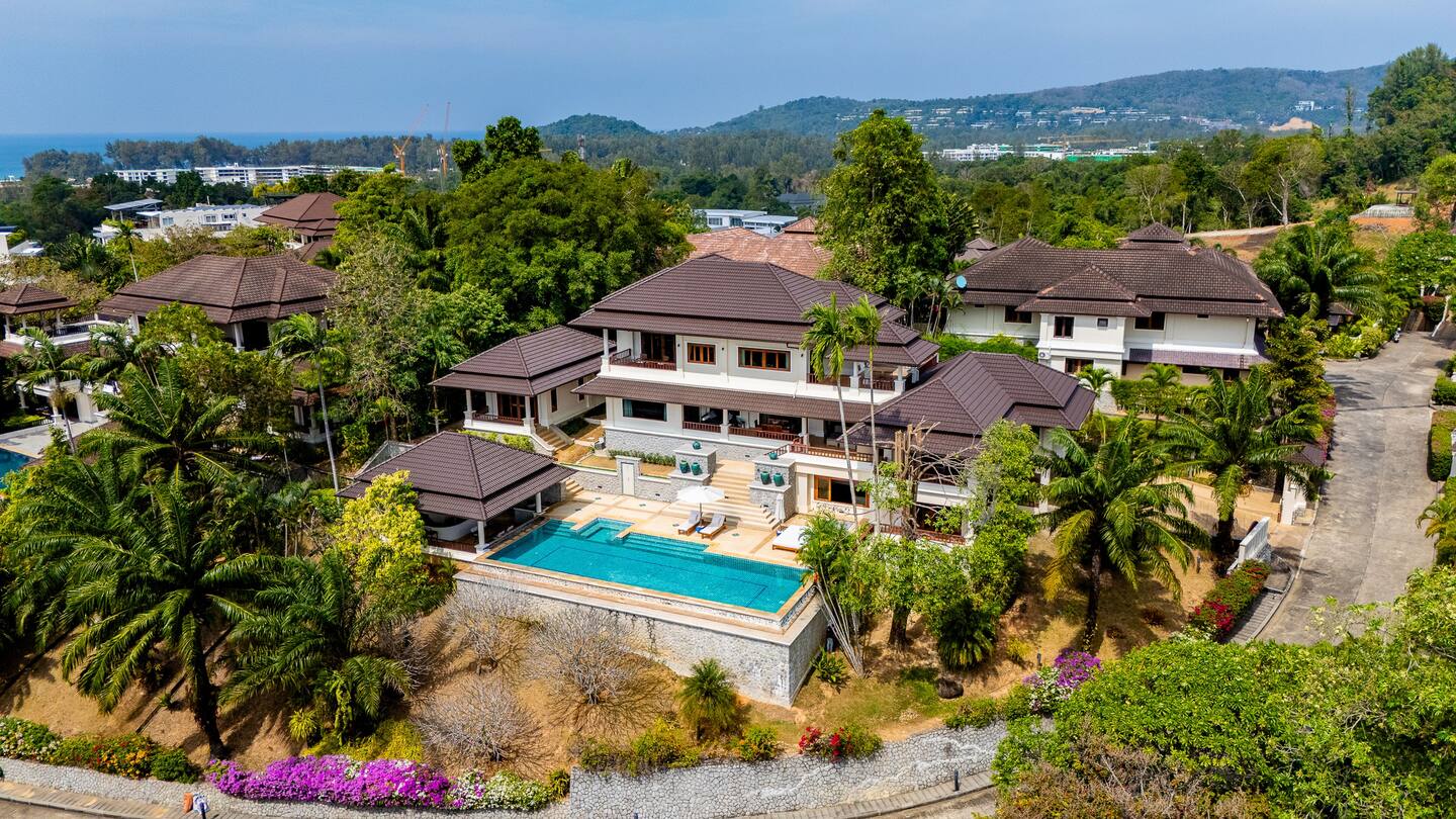 Lakewood hills Villa 8 – Easy living Phuket664775 5 Bedroom Luxury Hillside Villa in Laguna