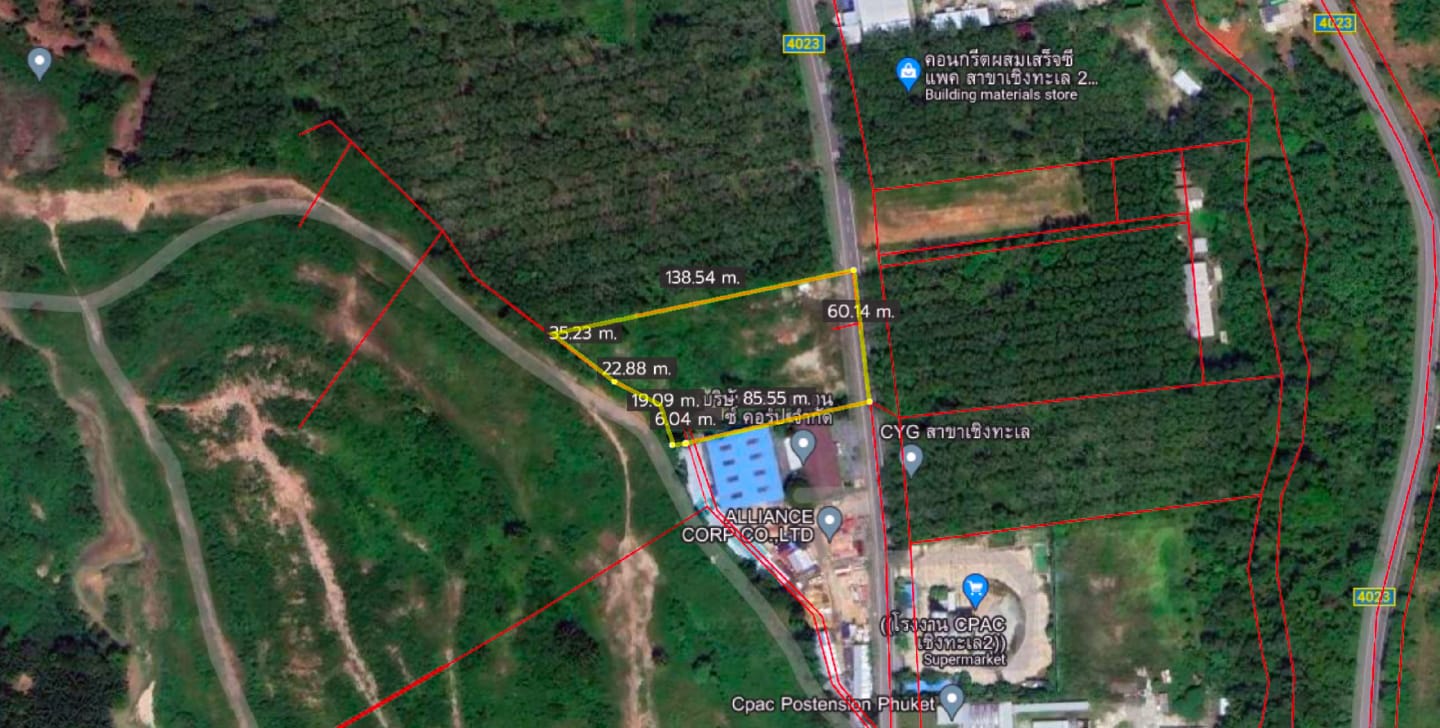 4-Rai Beautiful Land Parcel, Cherngtalay Area, Phuket