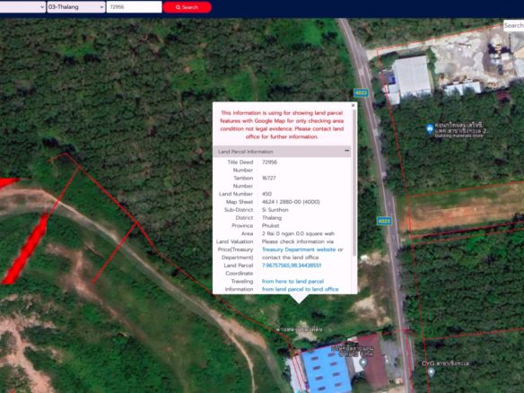 4-Rai Beautiful Land Parcel, Cherngtalay Area, Phuket