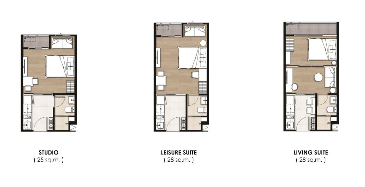 1-Bedroom Living Suite with Open-Plan Layout – Kathu, Phuket