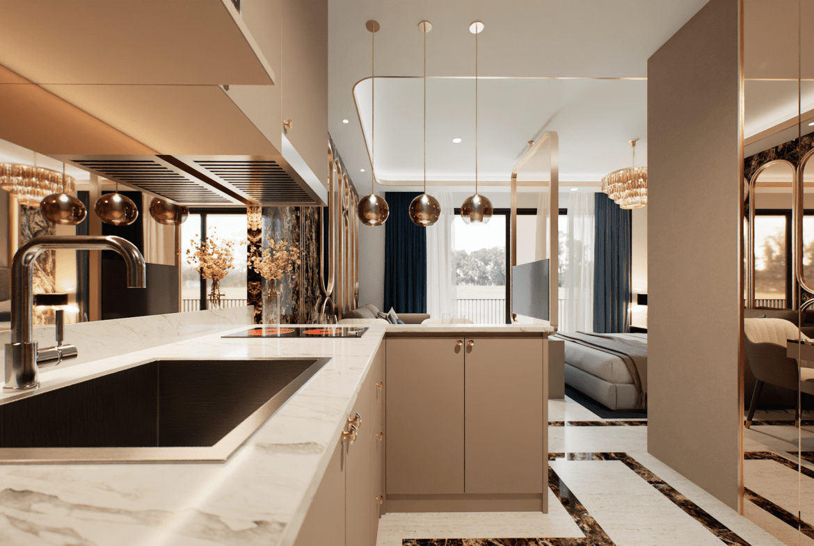 Luxurious Modern Studio near Bangtao Beach, Phuket
