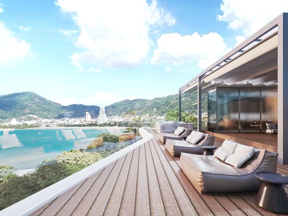Luxurious Thai Heritage Penthouse Private Rooftop Terrace, Patong Bay