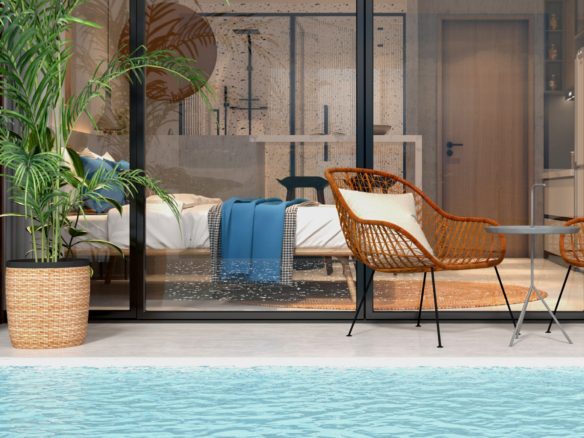 Luxury Beachfront Living 2-Bedroon Condo in Layan
