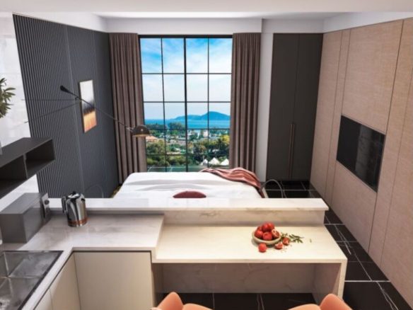 Studio living in Naiharn