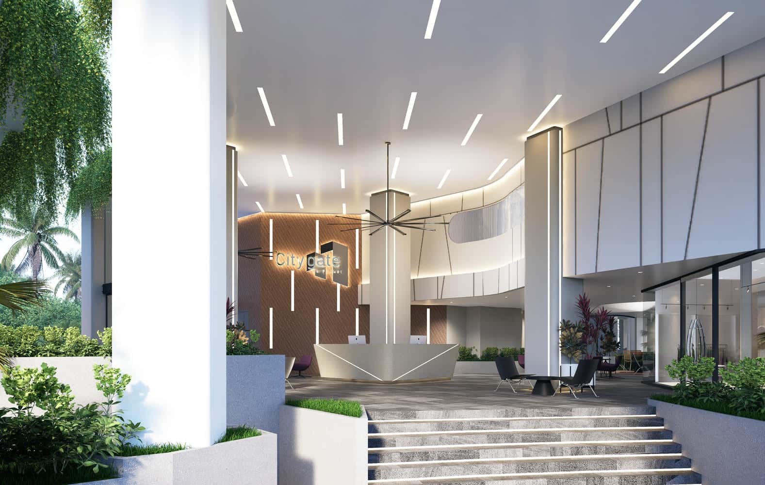 Main Lobby A_001 3-Bedroom Fully Furnished Duplex Condo – Kamala, Phuket