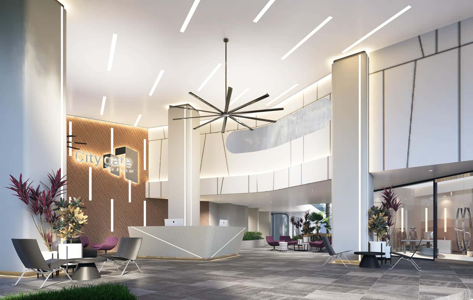 Main Lobby A_002 3-Bedroom Fully Furnished Duplex Condo – Kamala, Phuket