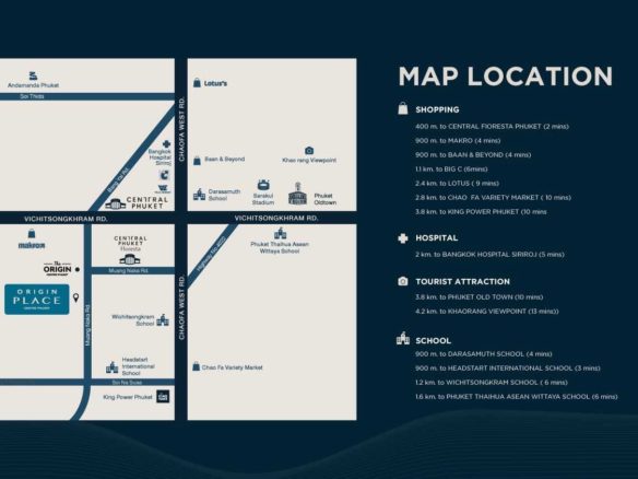 Smart Living Suite (1-Bedroom) – Origin Place Centre Phuket