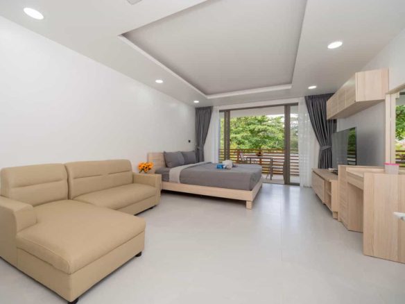 Beachfront Studio Living with Direct Access to Nakalay Bay – Kamala, Phuket