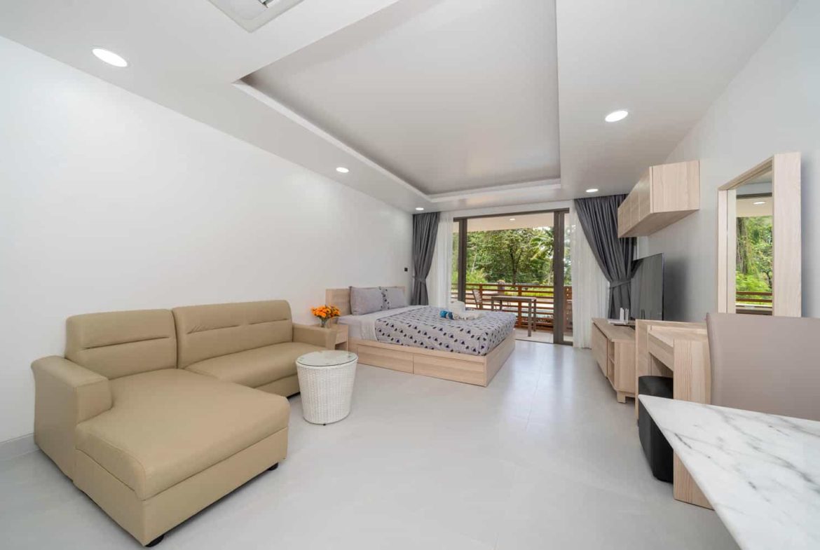 Beachfront Studio Living with Direct Access to Nakalay Bay – Kamala, Phuket