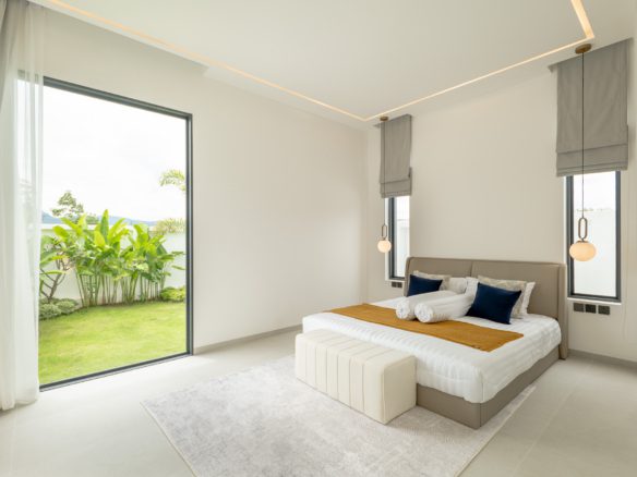 Ready to Move-In 4-Bedroom Smart Pool Villa with Outdoor Jacuzzi – Nai Yang Area