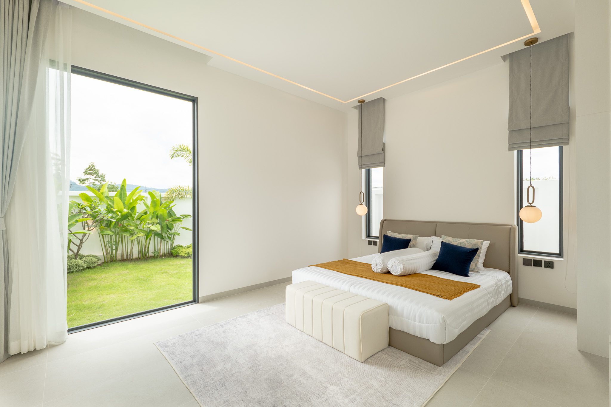 Ready to Move-In 4-Bedroom Smart Pool Villa with Outdoor Jacuzzi – Nai Yang Area