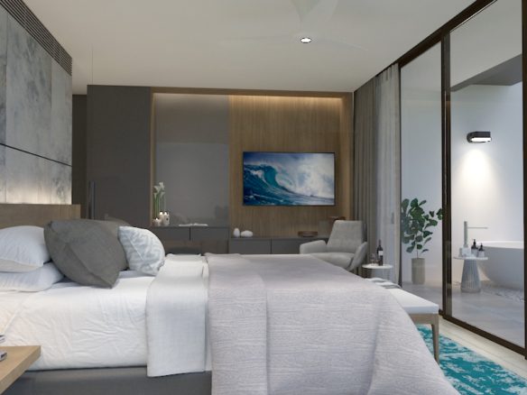 3 Bedroom Penthouse with Private Rooftop in Choeng Thale, Phuket