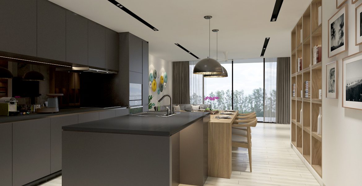 3 Bedroom Penthouse with Private Rooftop in Choeng Thale, Phuket