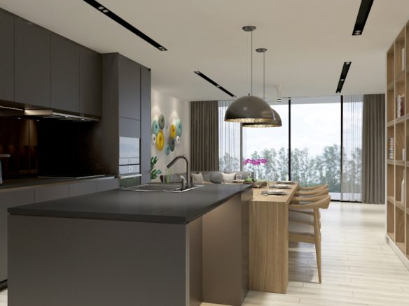 3 Bedroom Penthouse with Private Rooftop in Choeng Thale, Phuket