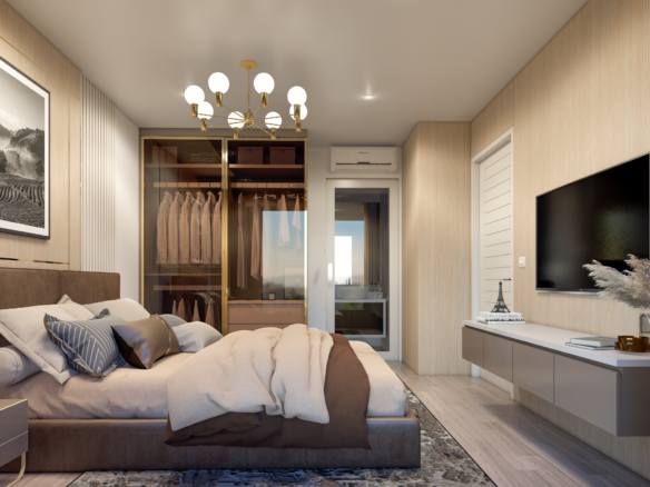 Stylish 2-Bedroom Condo in Phuket Town