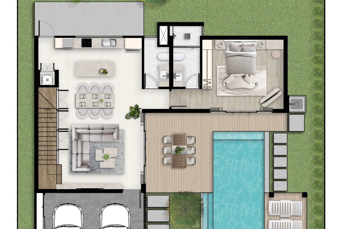 3-Bedroom Villa Retreat in Bangtao