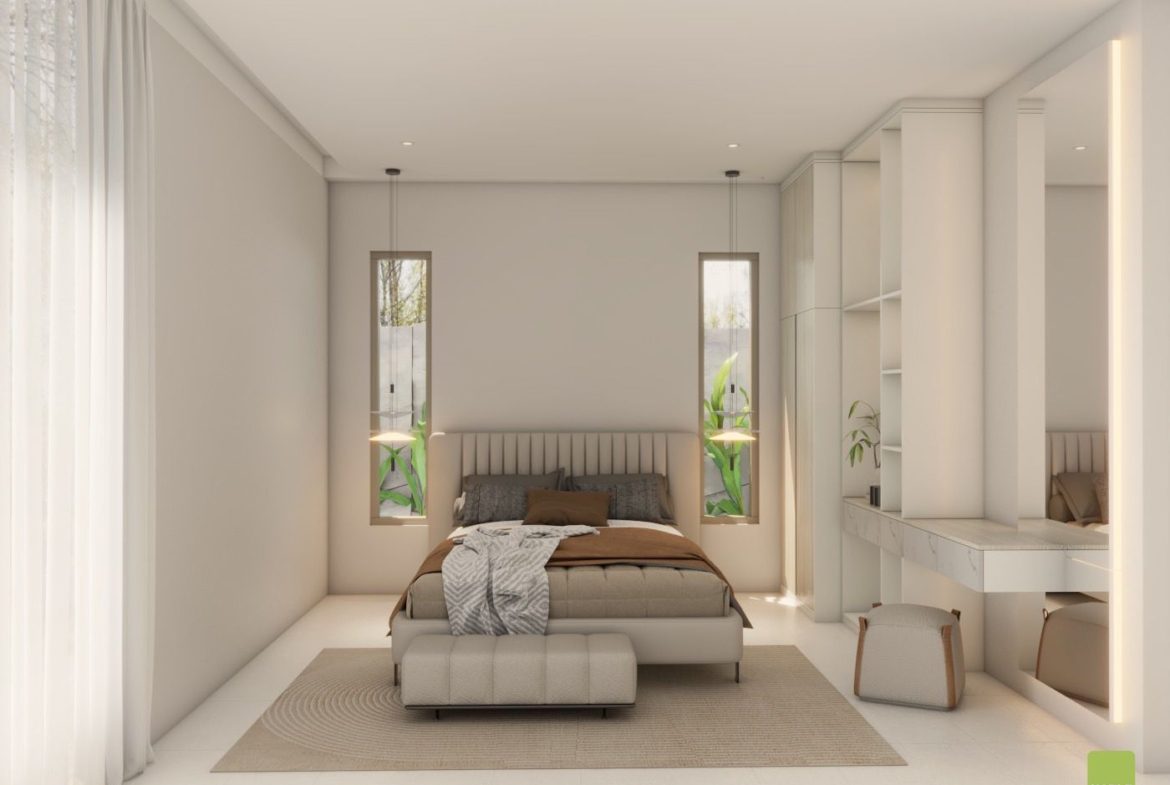 Ready to Move-In 4-Bedroom Smart Pool Villa with Outdoor Jacuzzi – Nai Yang Area