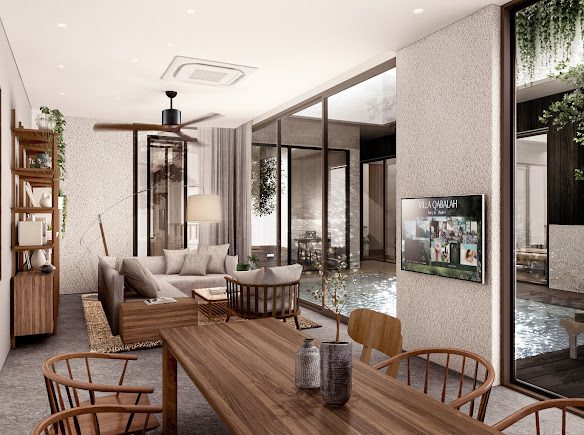 Secluded 3-Bedroom Villa in Serene Oasis